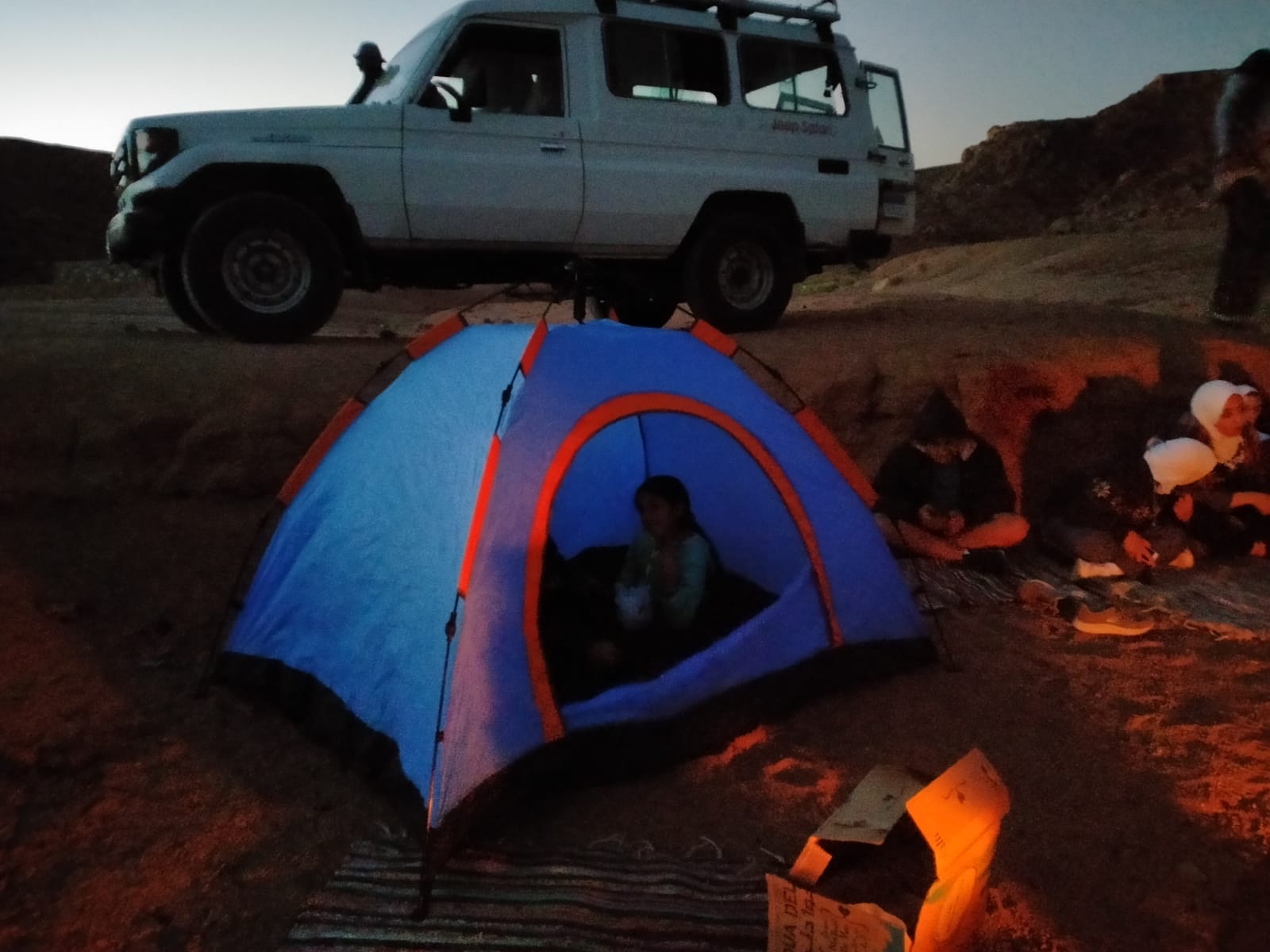 Camping At Wadi El weshwashy